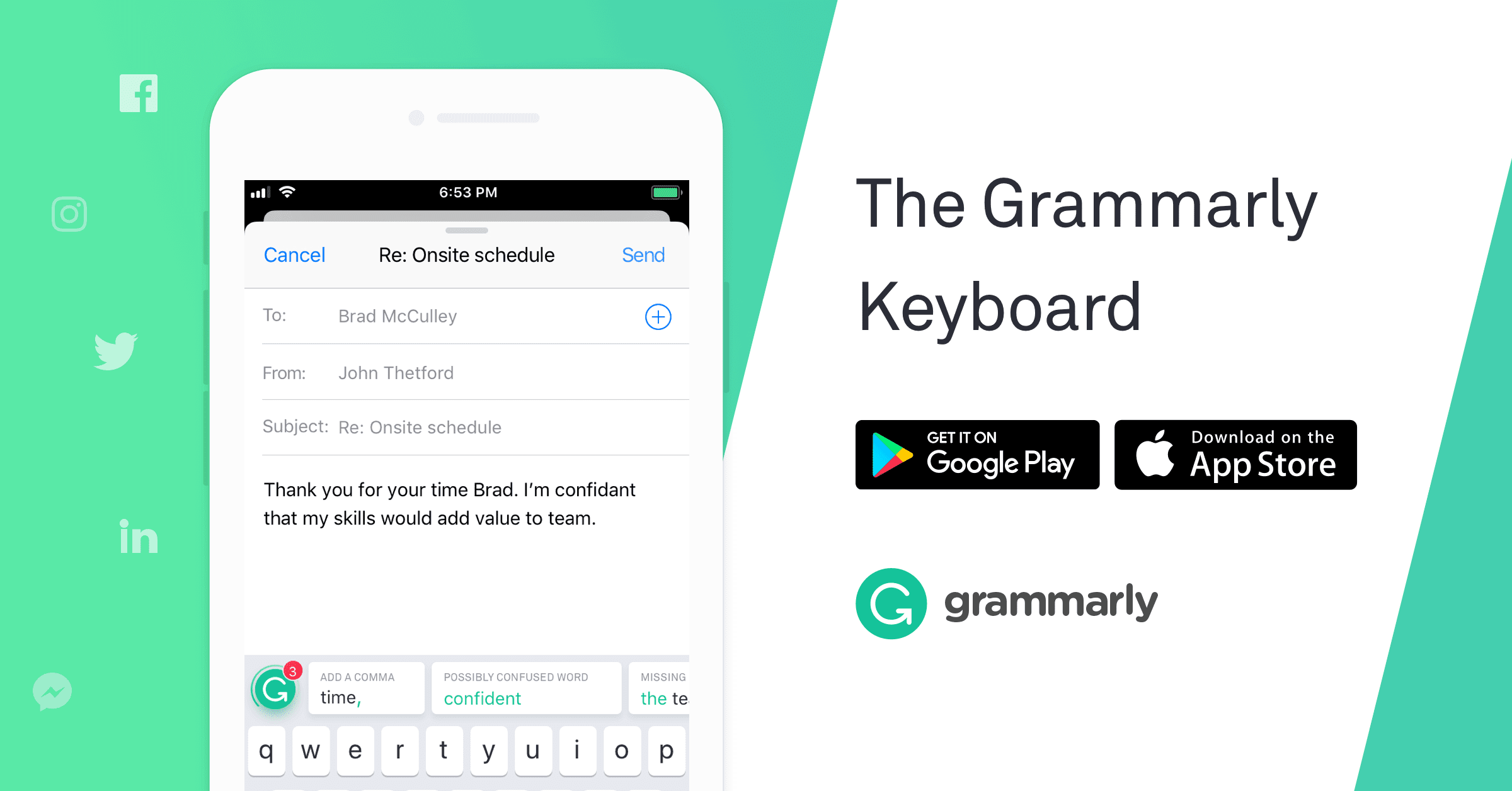 Bàn phím Grammarly